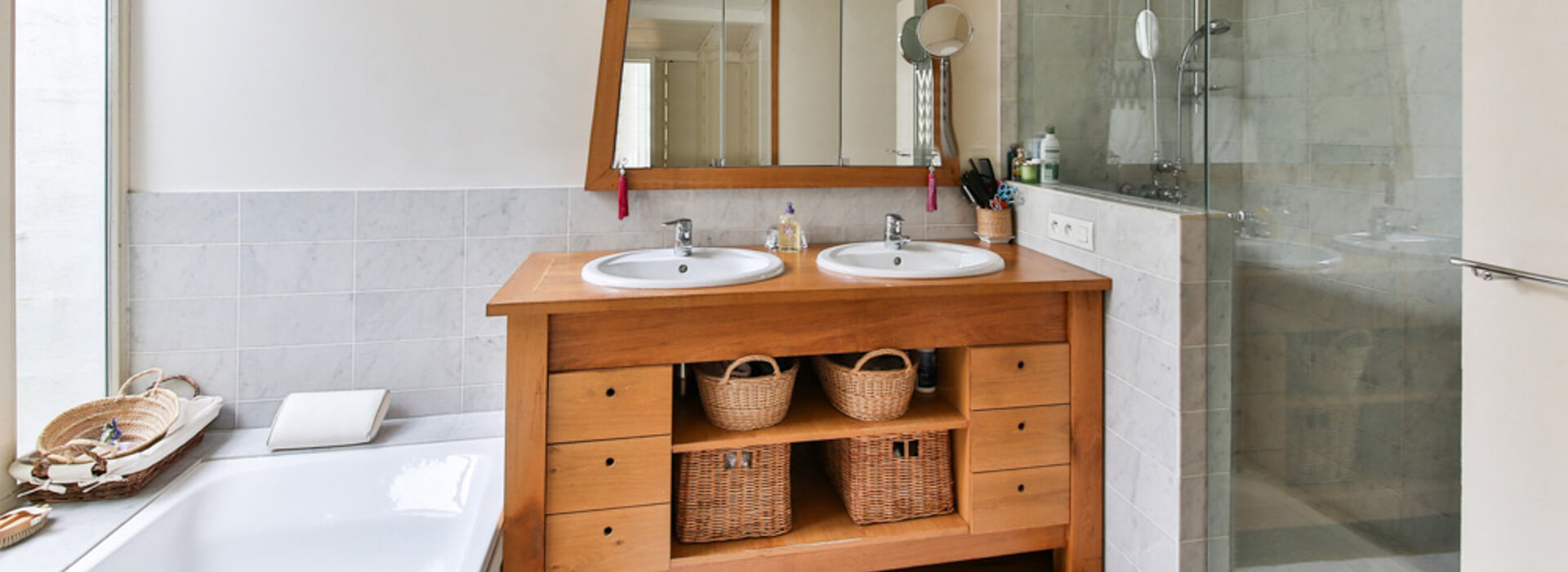 Salle de bain réalisée par Allo Dépannage, plombier à le Loroux Bottereau